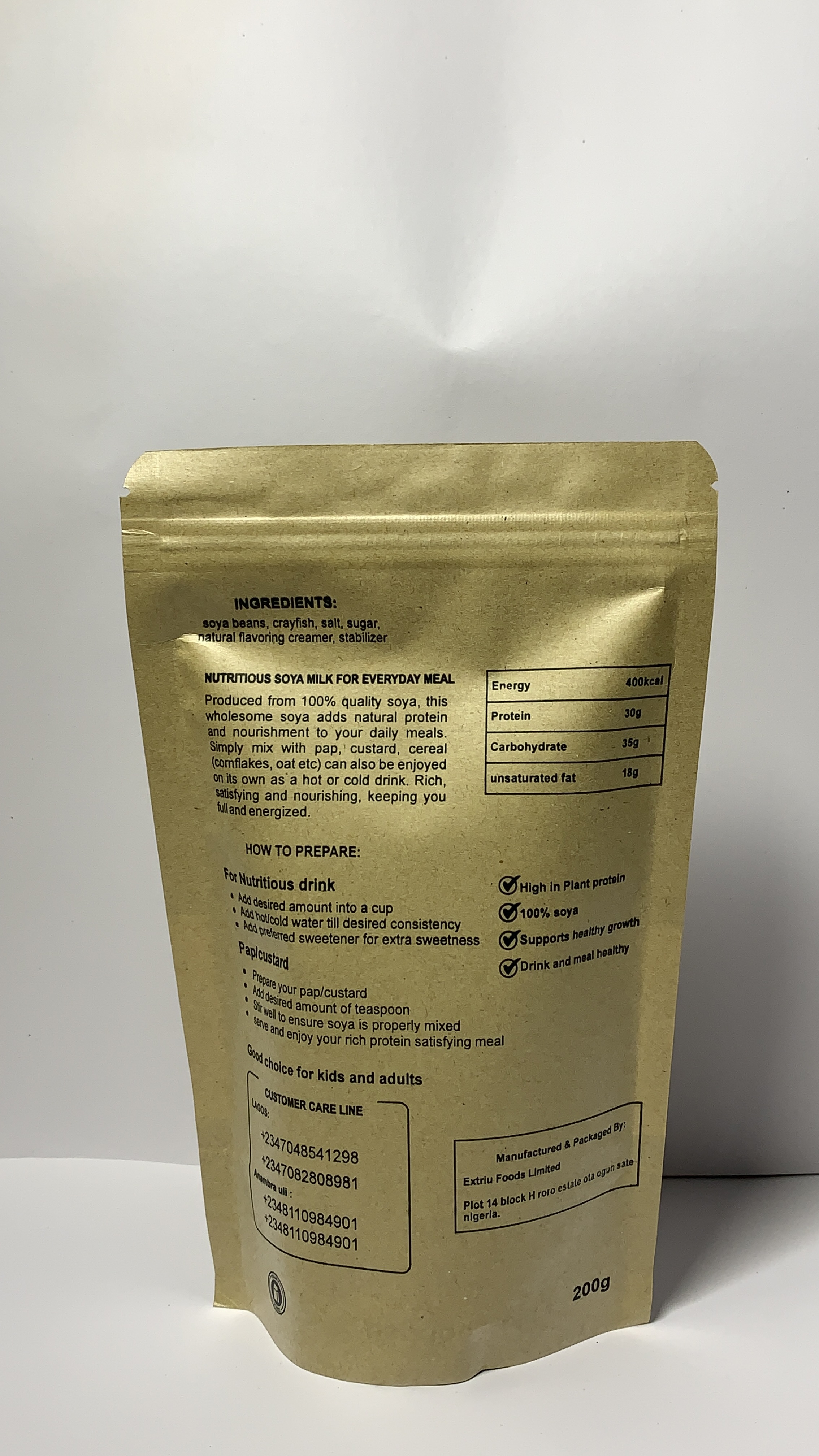 Extriu Soya Milk photo